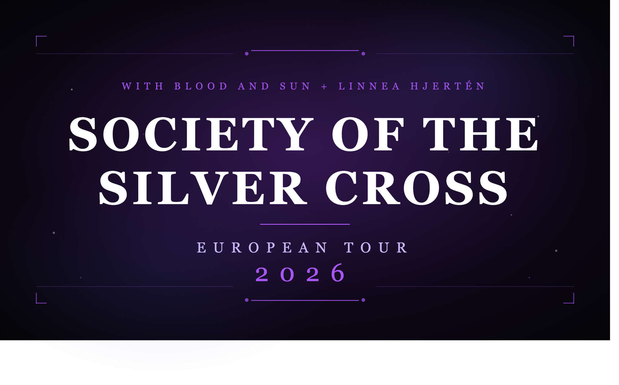Heading to Europe with Society of the Silver Cross