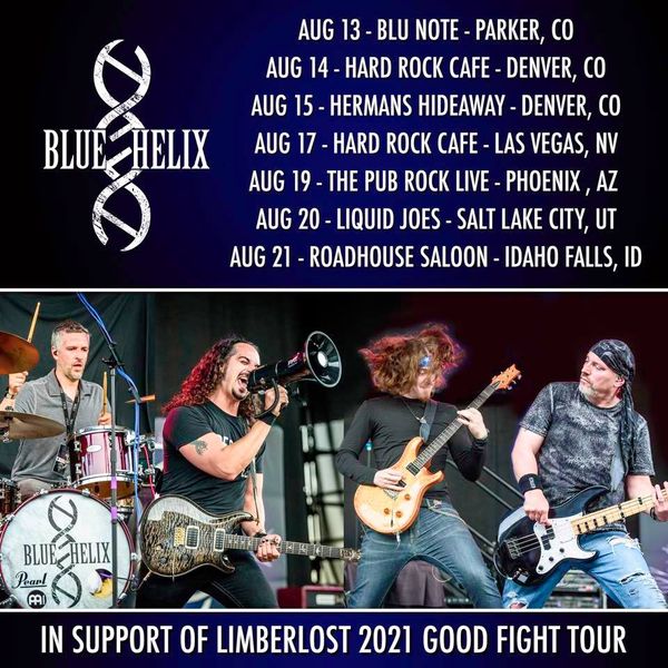 Sami Chohfi and Blue Helix tour in August 2021